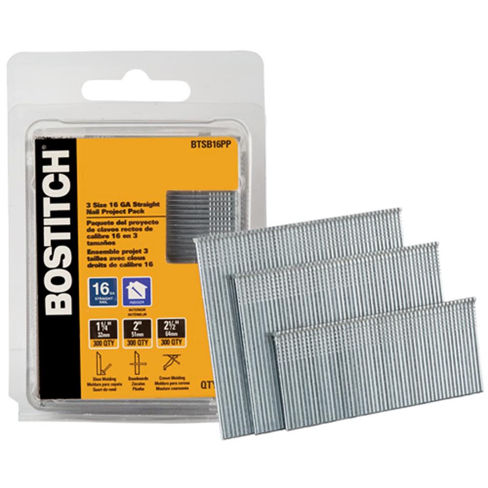Bostitch 16Gauge Straight Finishing Nail BTSB16PP Acme Tools