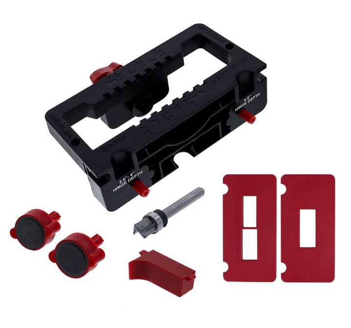 Milescraft HingeJig Self-Clamping Door Hinge and Latch Jig