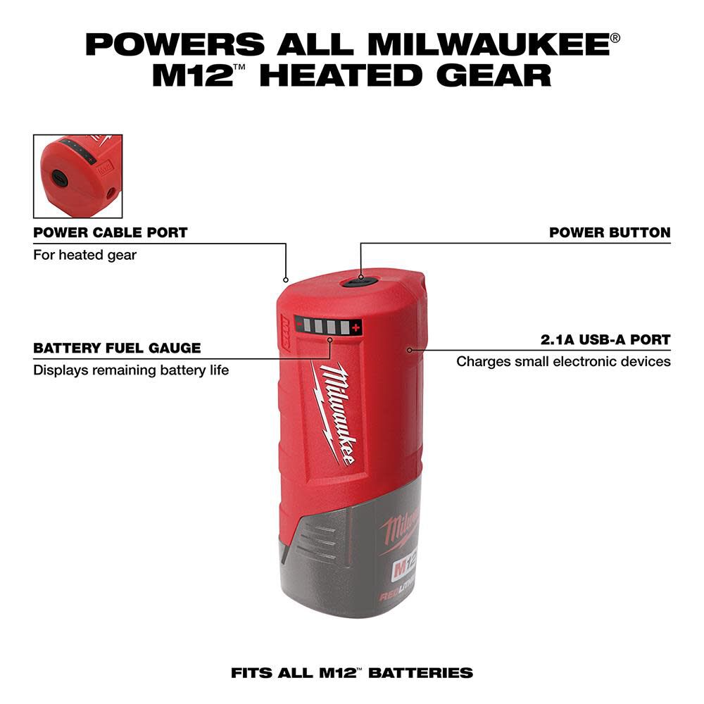 Milwaukee M12 Power Source 49 24 2310 Acme Tools