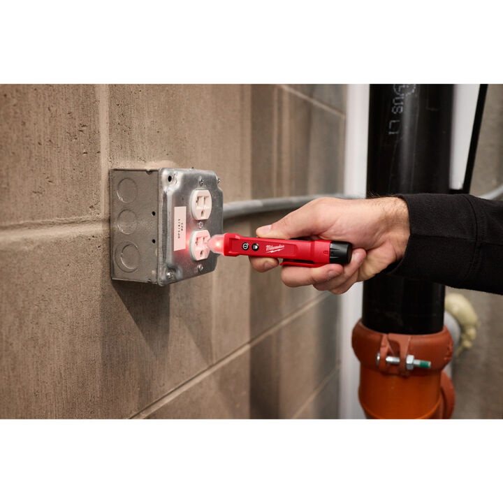 Milwaukee Digital GFCI Receptacle Tester and Voltage Detector with LED, large image number 7