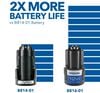 Dremel 12V Max 12V 3Ah Lithium Ion Power Tool Battery Pack, small image number 5