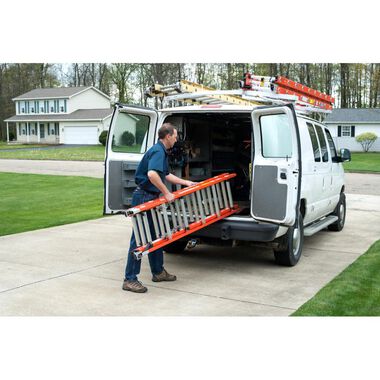 Werner 16 Ft. Type IA Fiberglass Compact Extension Ladder, large image number 8