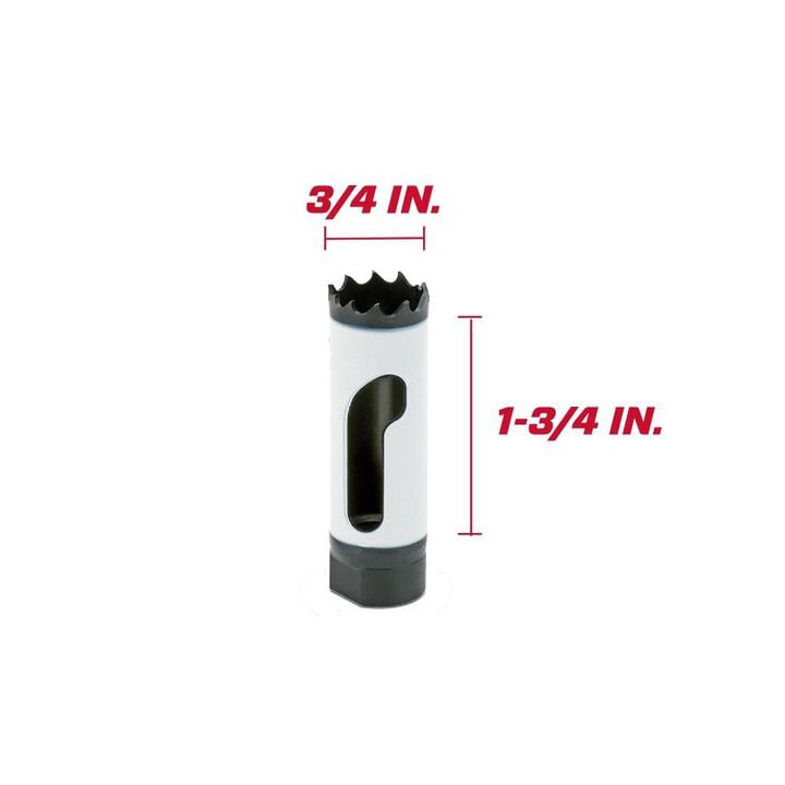 Lenox Bi-Metal Speed Slot Hole Saw With T3 Technology, 3/4 Inch, large image number 2