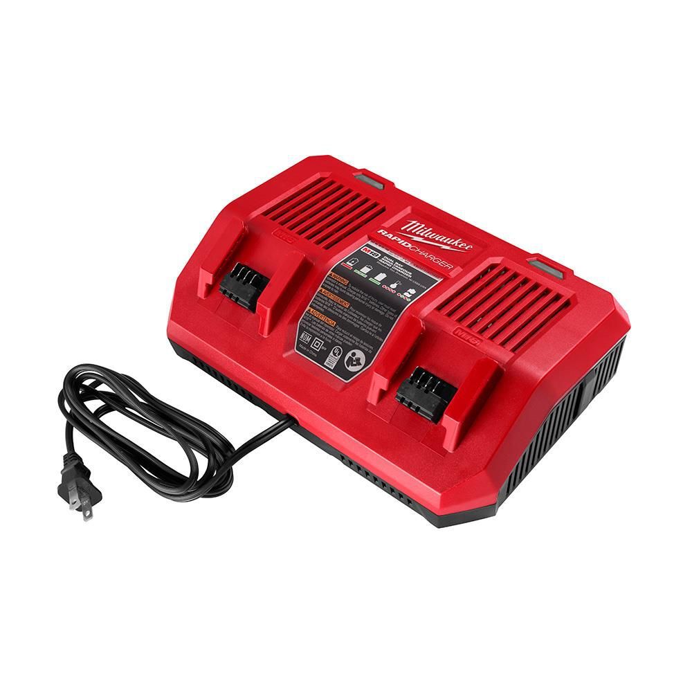 Milwaukee M18 Dual Bay Simultaneous Rapid Charger, large image number 13