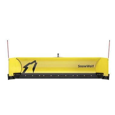 Snow Wolf 126 Inch QuattroPlowXT AutoWing Snow Plow