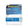 3M Filtrete 20 x 25 x 1-Inch 1900 MPR MERV 13 Allergen Defense Furnace Air Filter, small image number 2