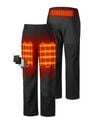 ORORO Men's 3-Zone Heated Utility Fleece Lined Pants, small image number 2
