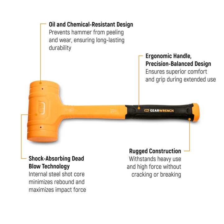 GEARWRENCH 32 Oz Dead Blow Hammers, large image number 1