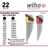 Wiha ErgoStar Ball Hex Metric & Inch L-Key 22 Pc. Set, small image number 3