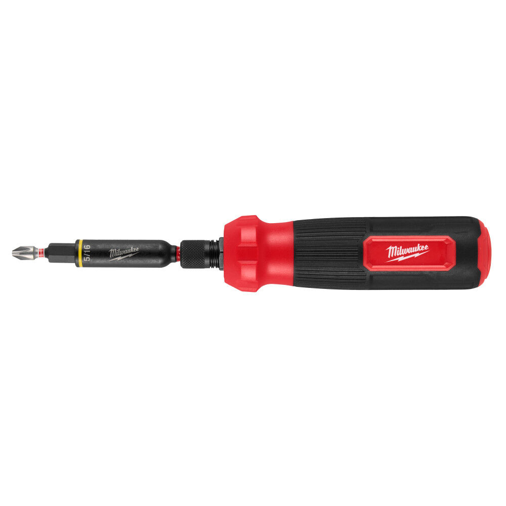Milwaukee 8-in-1 Multi-Bit Screwdriver with SHOCKWAVE Impact Duty Bits and Nut Drivers, large image number 1