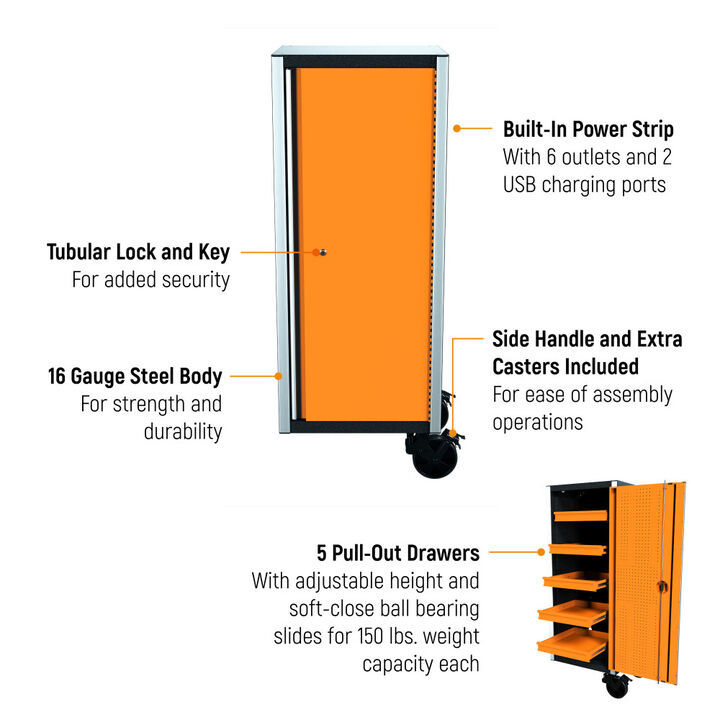 GEARWRENCH 28 Inch x 24 Inch Side Locker for Rolling Tool Cabinet, large image number 1