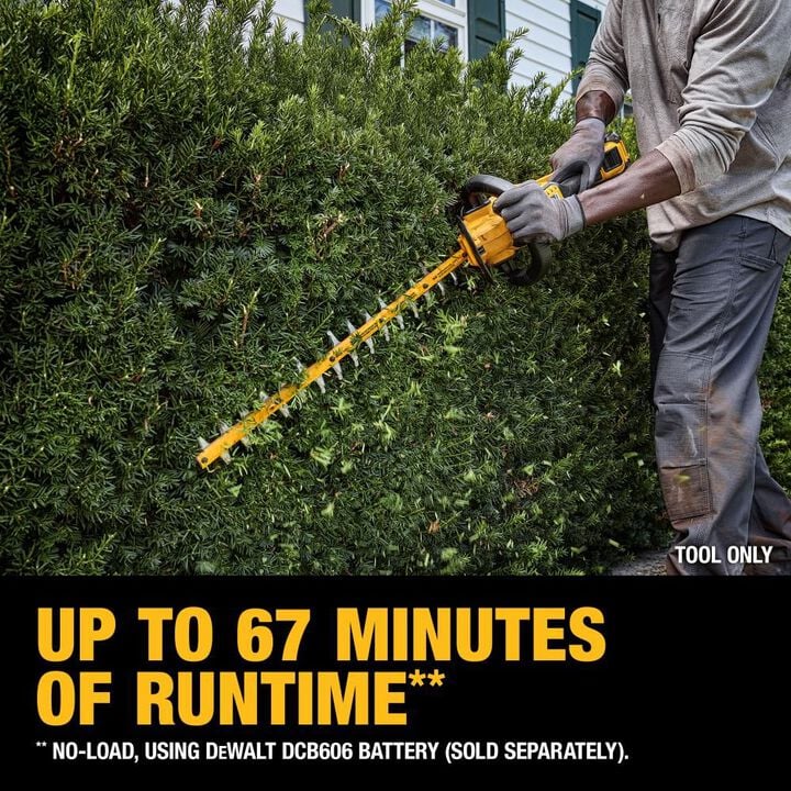 DEWALT 60V MAX 26in Hedge Trimmer Brushless Cordless (Bare Tool), large image number 20