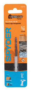 Spyder 5/32 Inch Hex Shank Drill Bit, TetraClad Coating, small image number 1