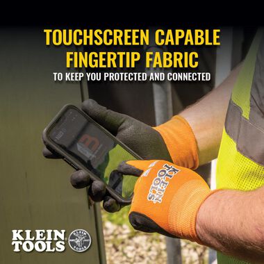 Klein Tools A1 Cut Knit Dipped Gloves, XL, 2pk, large image number 2