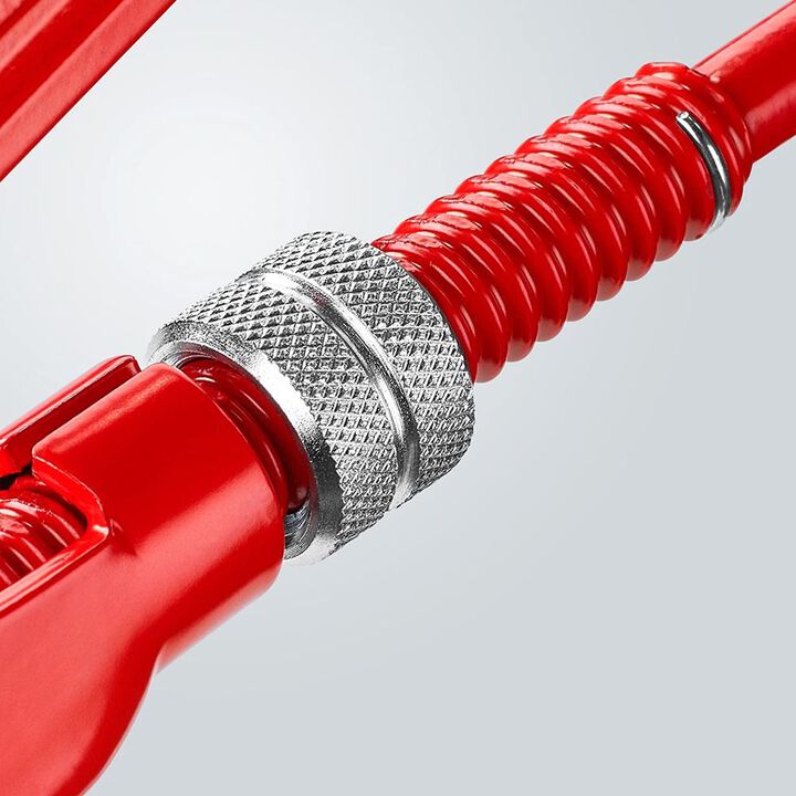 Knipex Pipe Wrench 90 Degree Angled 420 mm Swedish Pattern, large image number 3