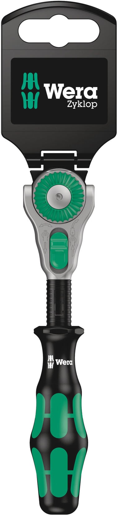 Wera Tools 8000 A SB Zyklop Speed Ratchet with 1/4" Drive