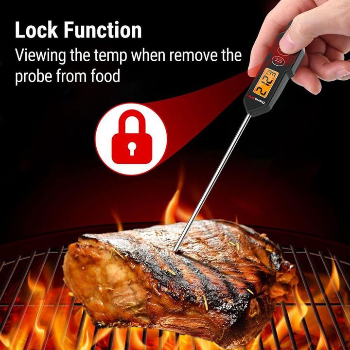 TempPro Digital Instant-Read Meat Thermometer, large image number 4