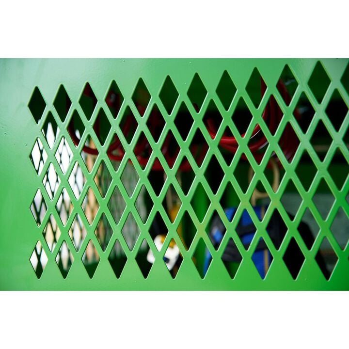 Knaack Model 139-SK-01 Safety Kage 59.4 Cu-Ft. Green Steel Cabinet, large image number 9