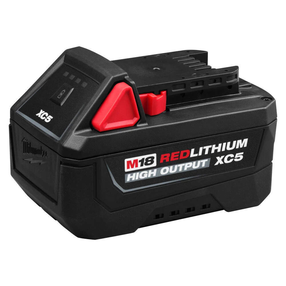 Milwaukee M18 REDLITHIUM HIGH OUTPUT XC5 Battery Pack, large image number 1