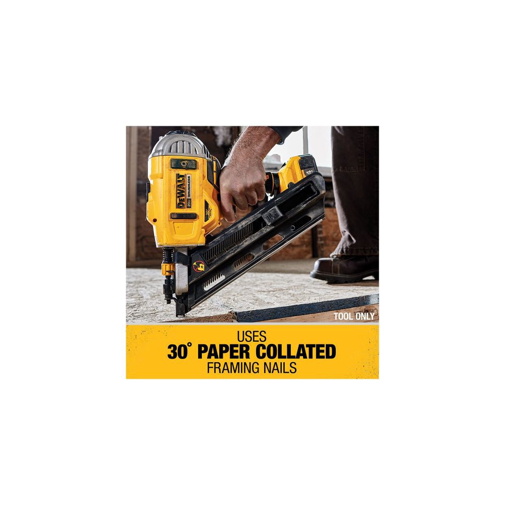 Dewalt nail on sale gun tool only