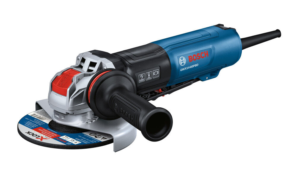 Bosch 6 Inch X-Lock Angle Grinder with No Lock-On Paddle Switch & Brake, large image number 1
