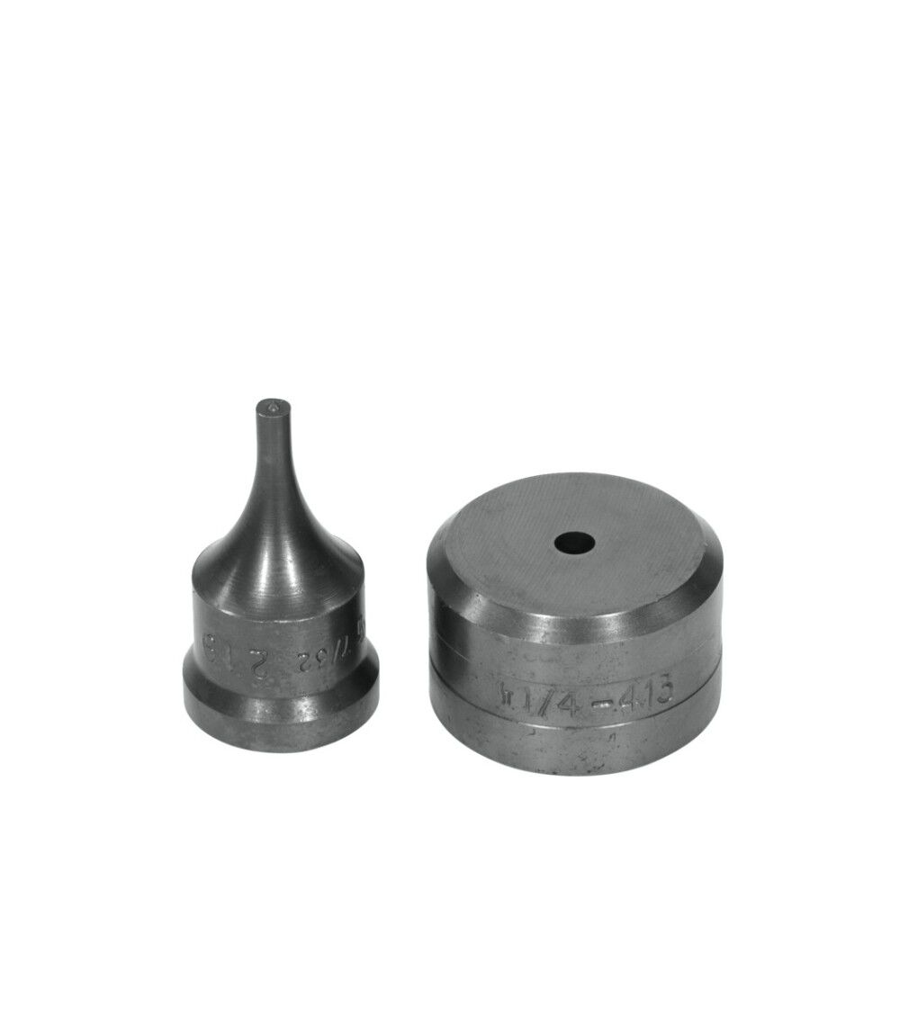 Edwards 7/32 Inch Punch x 1/4 Inch Die Steel Round Punch & Die Set, large image number 2