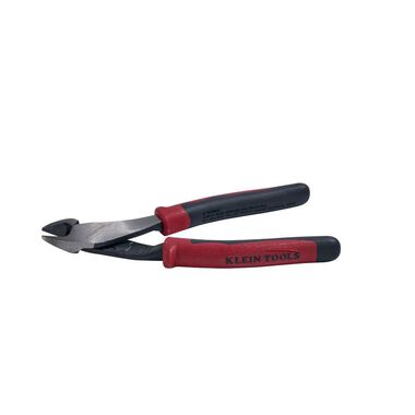 Klein Tools 8'' Journeyman High-Leverage Angled Head Diagonal-Cutting Pliers, large image number 3