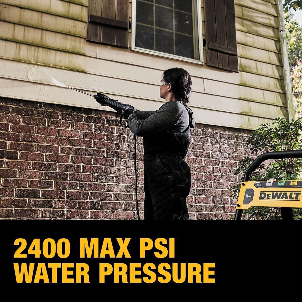 DEWALT 2400 PSI 1.1 GPM Electric Cold Water Pressure Washer with 5 Spray Nozzles, large image number 6