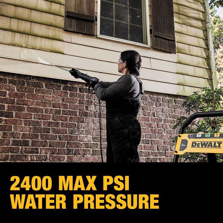 DEWALT 2400 PSI 1.1 GPM Electric Cold Water Pressure Washer with 5 Spray Nozzles, large image number 5