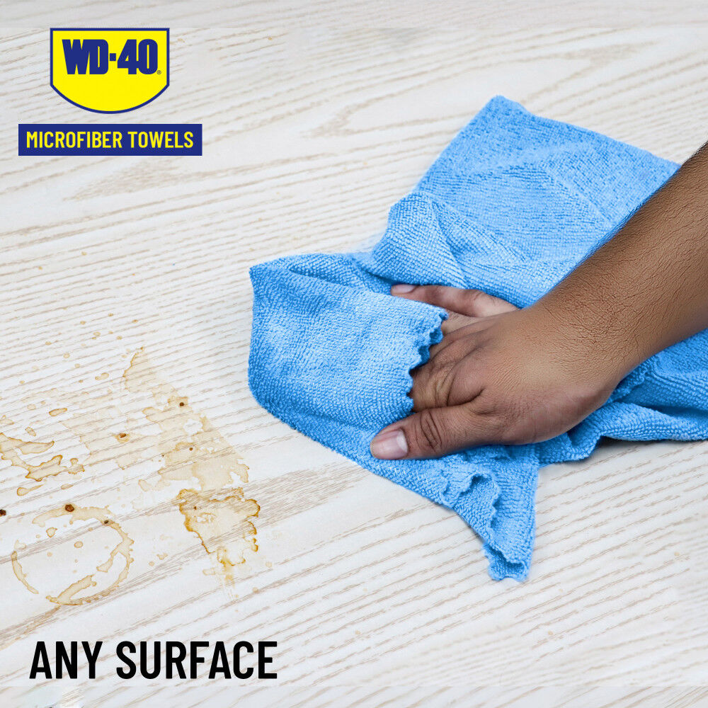WD40 Extra Absorbent Microfiber Towel Gray 50 Pieces, large image number 8