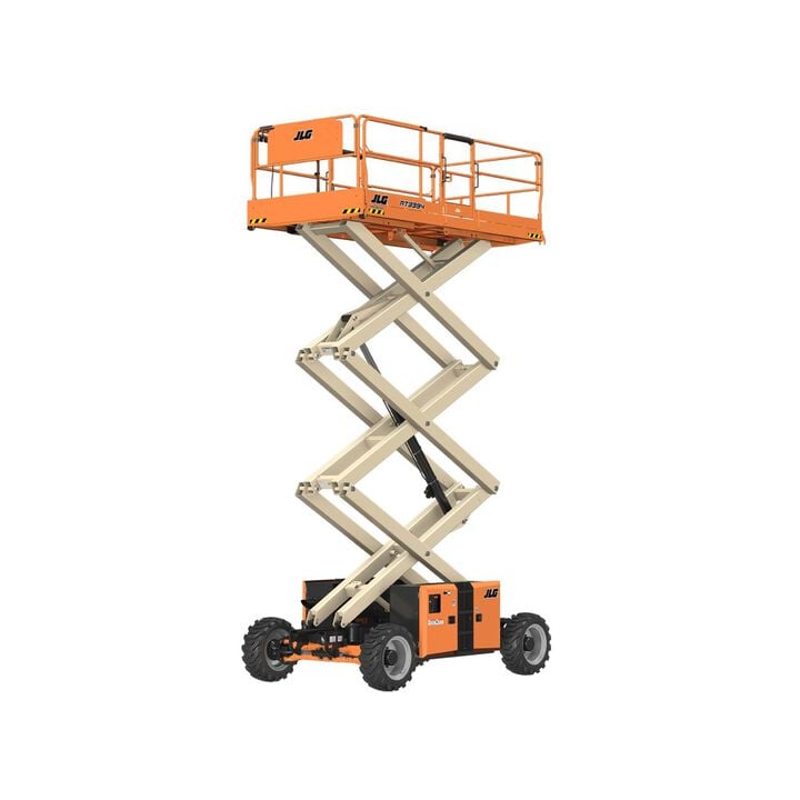 JLG Rough Terrain Scissor Lift 33' Engine Powered 4WD