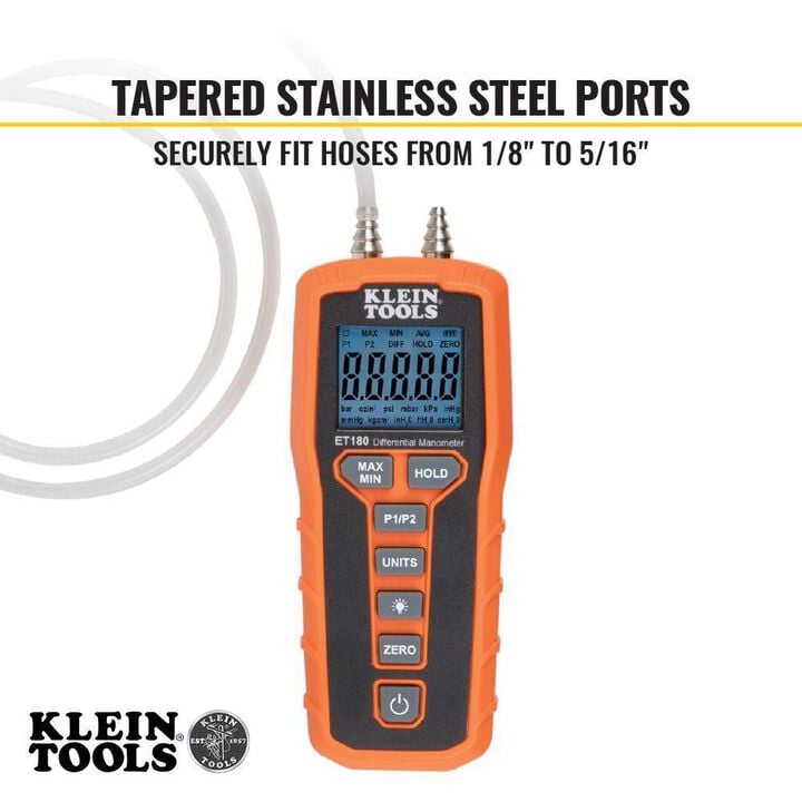 Klein Tools Digital Differential Manometer, large image number 3