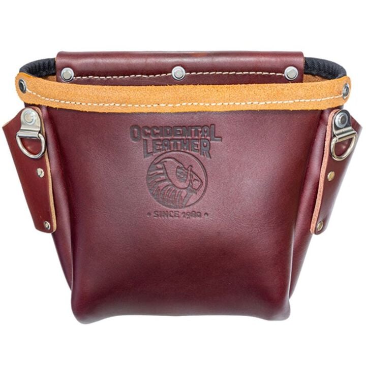 Occidental Leather Iron Workers OxyRed Leather Bolt Bag 