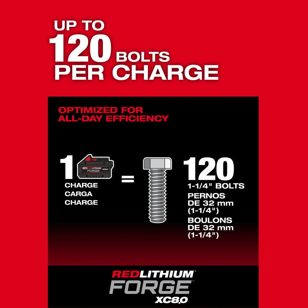 Milwaukee M18 FUEL 3/4 Inch High Torque Impact Wrench with ONE-KEY (Bare Tool), large image number 6