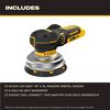 DEWALT 20V MAX* XR 5 Inch Random Orbital Sander (Bare Tool), small image number 2