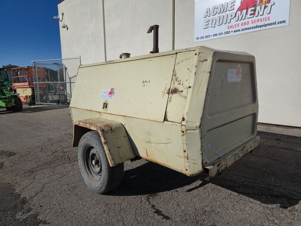 Ingersoll Rand P185AWJD 185 CFM Towable Air Compressor Used 1990, large image number 6