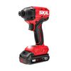 SKIL 20V Brushless 1/4 Inch Hex Impact Driver Kit, small image number 2