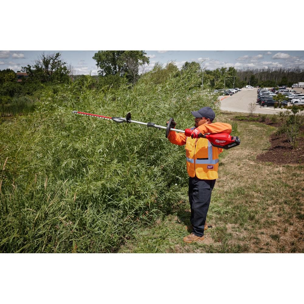 Milwaukee hedge trimmer pole top