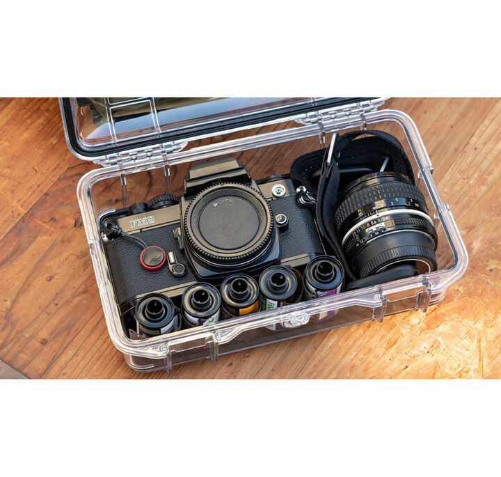 Pelican Polycarbonate M60 Micro Case, Blue/Clear, large image number 4