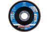 Pferd Flap Disc, 4-1/2 Inch x 7/8, Z SG POWER STEELOX, 120 Grit, T29, Conical, Zirconia, small image number 2