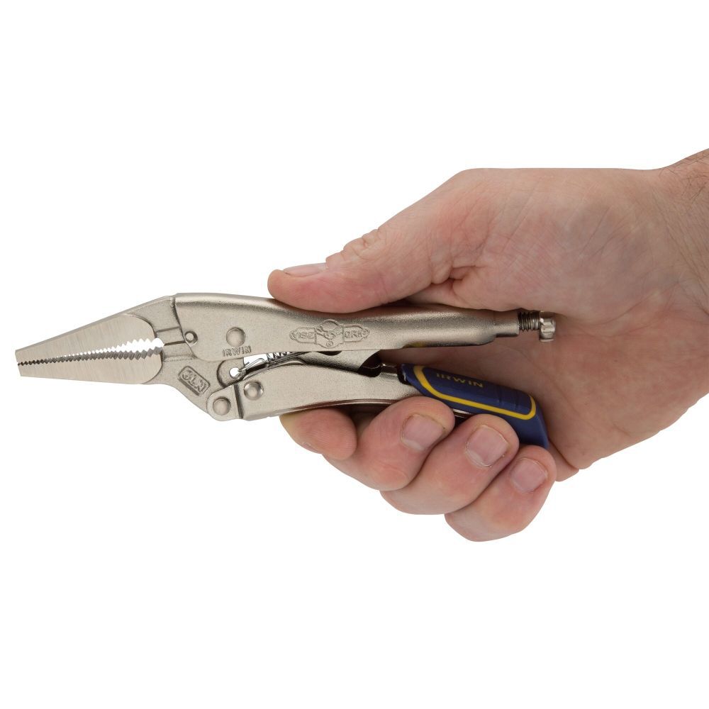 Irwin 6in Vise-Grip Fast Release Long Nose Locking Pliers with Wire Cutter, large image number 4
