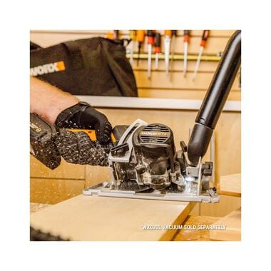 Worx 4.5 in Cordless Compact Circular Saw (Bare Tool), large image number 1