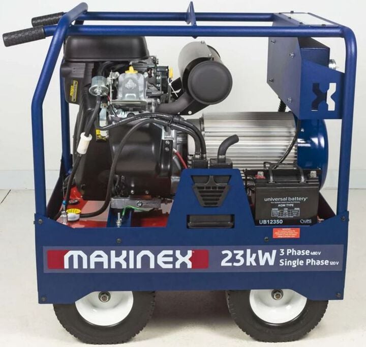 Makinex 24,100 Watt Gas Powered Portable Generator, large image number 3