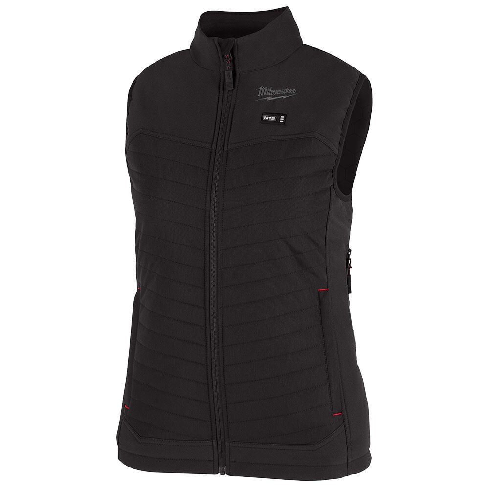 Milwaukee M12 Womens Heated AXIS Vest Black 2X (Bare Tool) Size 2XL – F300B-202X
