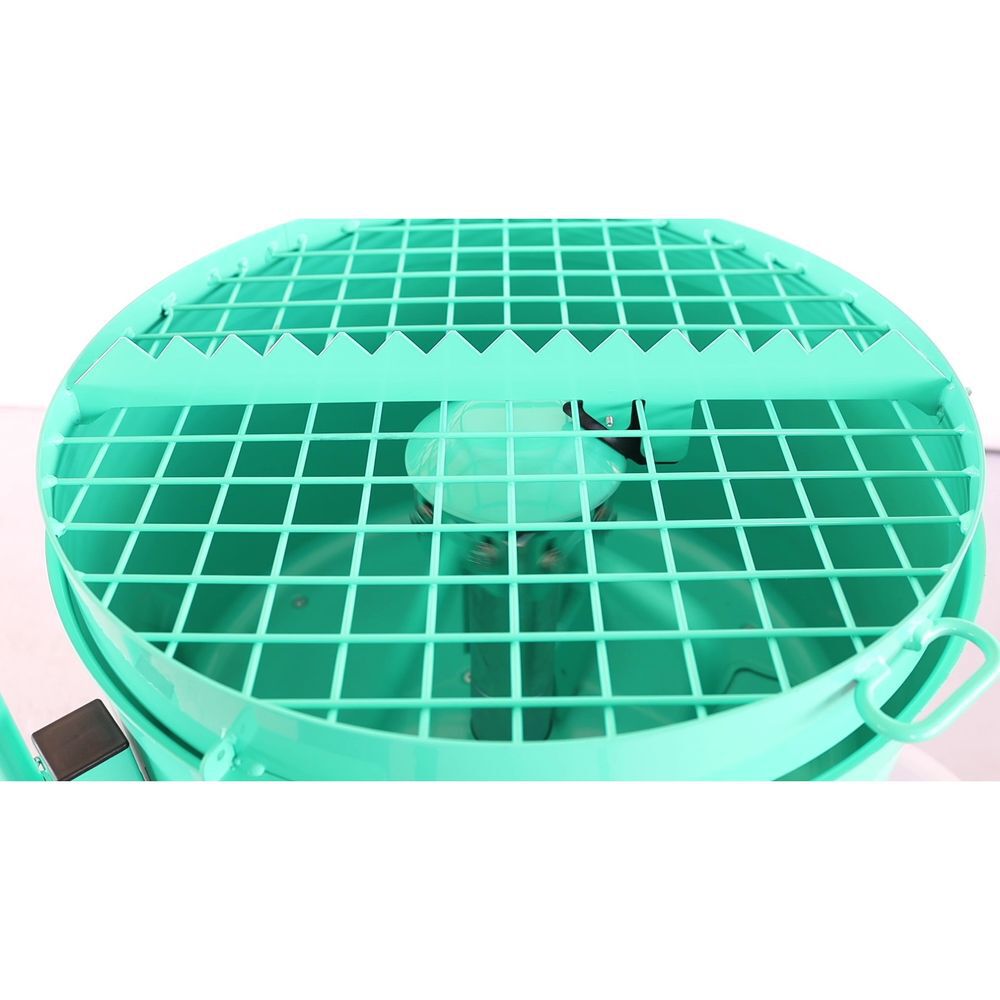 IMER 110V 4 Cu-Ft Mix 120 Plus Portable Vertical Shaft Paddle Mixer with Open Grate, large image number 2
