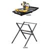 DEWALT 10 Inch Corded Wet Tile Saw & Wet Tile Saw Stand for D24000 Bundle, small image number 2