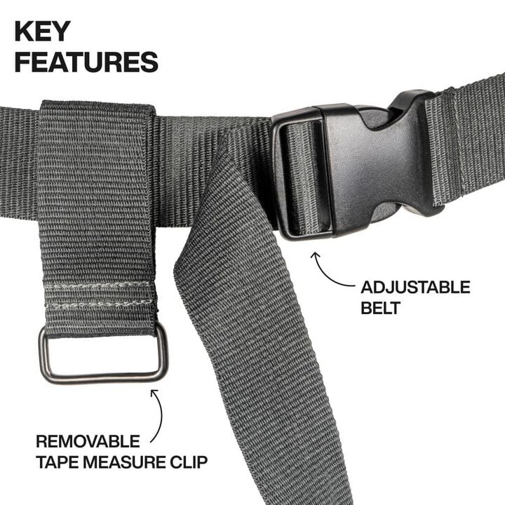 Klein Tools 6-Pocket Tool Apron, Gray, large image number 3