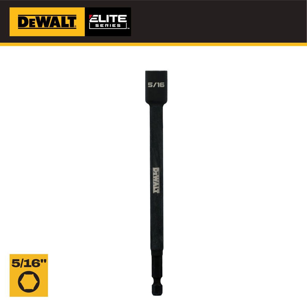 DEWALT ELITE SERIES 5/16 Inch x 6 Inch Nut Driver, large image number 2