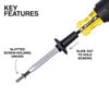 Klein Tools Electrician Screwdriver Set, 9 Pieces, small image number 5