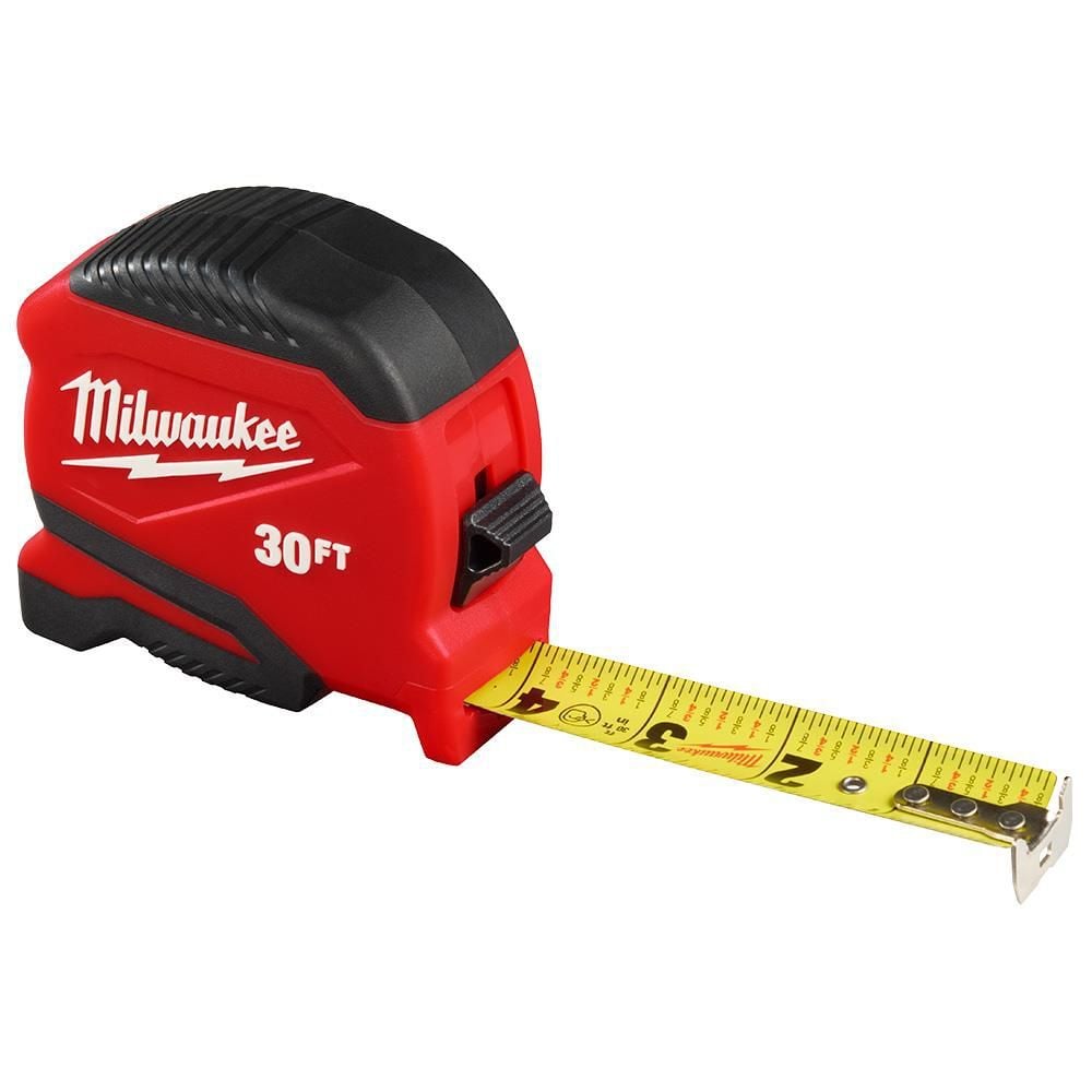 Milwaukee 30 Ft. Compact Tape Measure, large image number 1